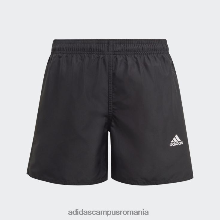 adidas campus romania insigna clasică de pantaloni scurți de baie sport negru copii negru J266N218686