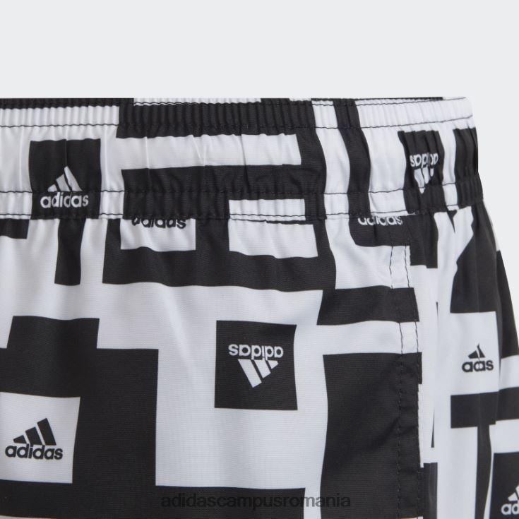 adidas campus romania negru trebuie să aibă pantaloni scurți de baie grafici copii alb negru J266N218886
