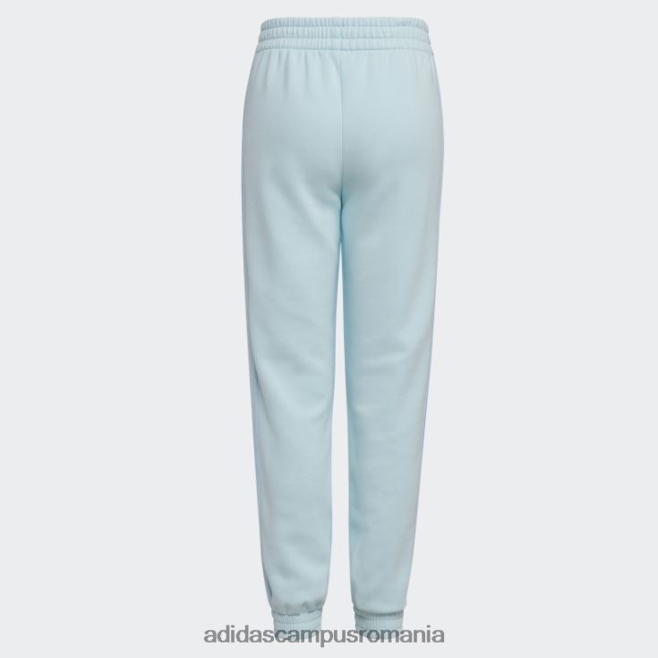 adidas campus romania Pantaloni de jogging fleece cu 3 dungi albastri copii albastru J266N212056