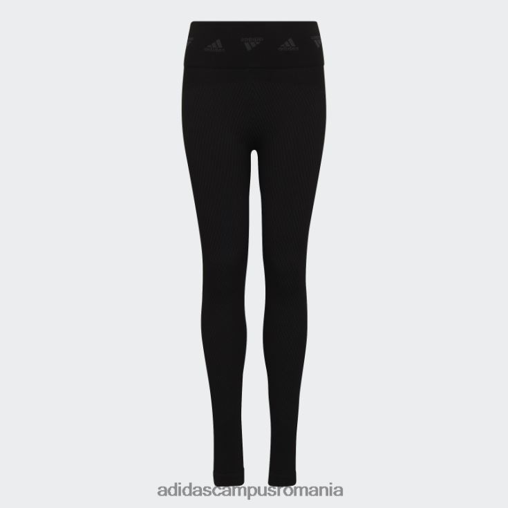 adidas campus romania colanți negri de antrenament aeroknit fără cusături copii gri inchis J266N212153