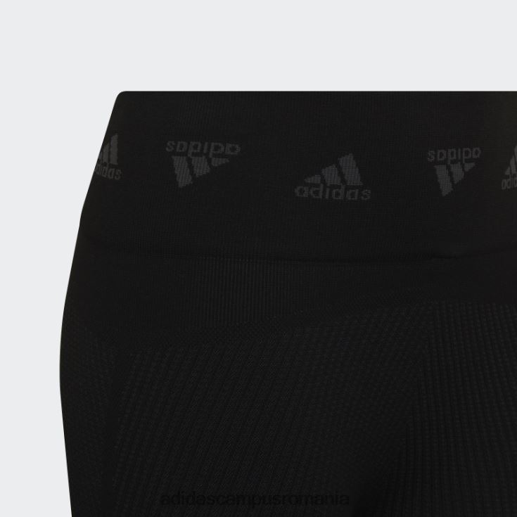 adidas campus romania colanți negri de antrenament aeroknit fără cusături copii gri inchis J266N212153