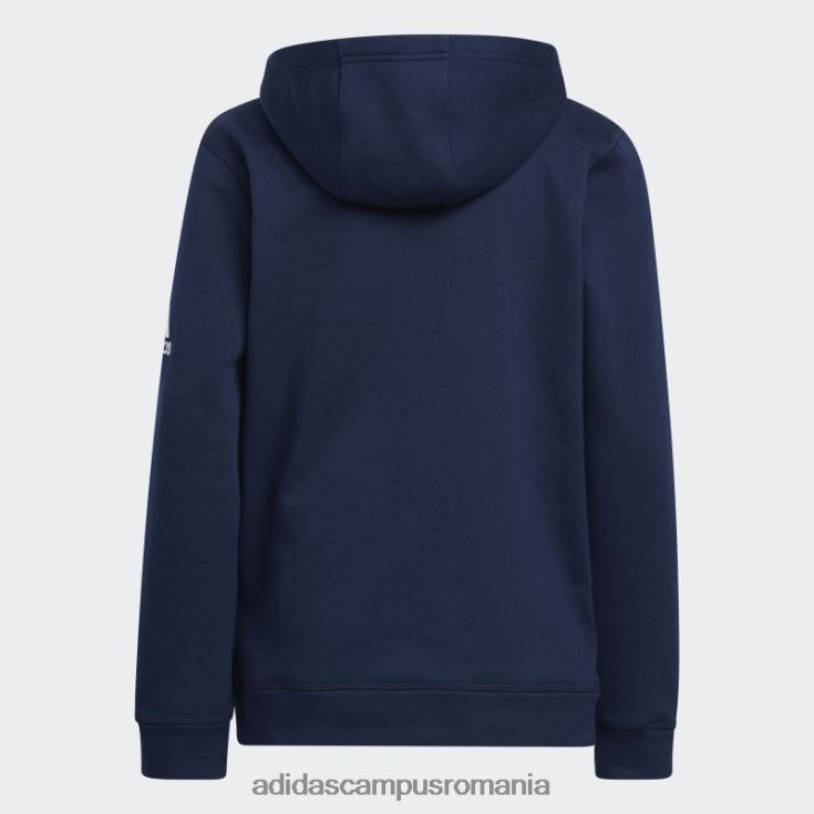 adidas campus romania hanorac fleece bleumarin copii marina J266N212029