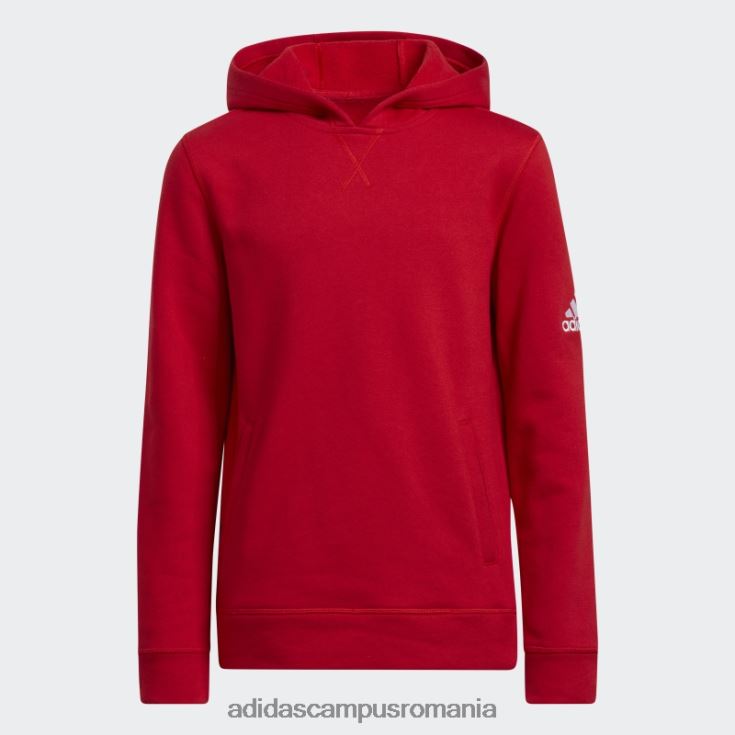 adidas campus romania hanorac fleece roșu copii roșu J266N212032