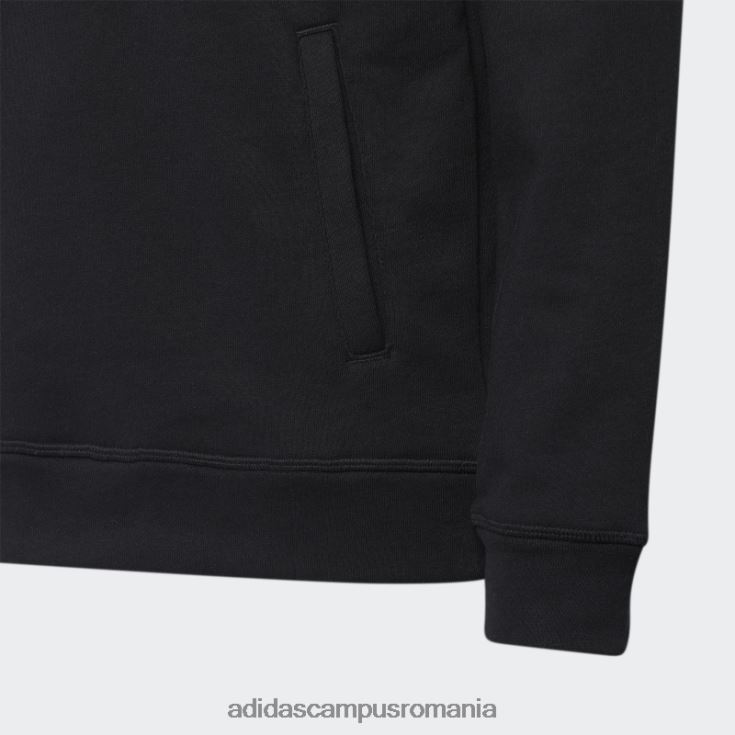 adidas campus romania hanorac negru din lână copii negru J266N212034