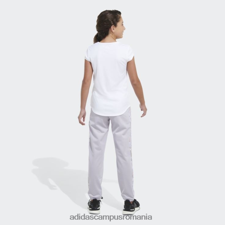 adidas campus romania imprimeu pantaloni de jogging din tricot cu 3 dungi tentă violet copii tentă violet J266N212109