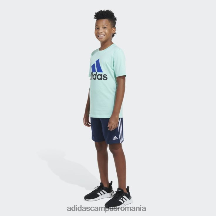 adidas campus romania insignă bicoloră de tricou sport verde copii verde J266N211942
