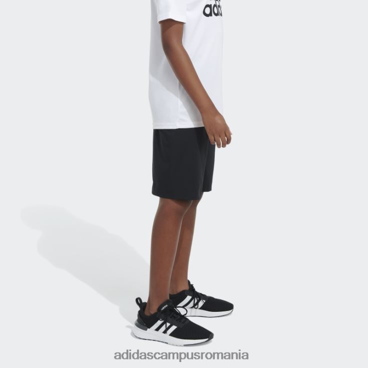 adidas campus romania insignă țesută de esențiali pantaloni scurți sport negru copii negru J266N211732