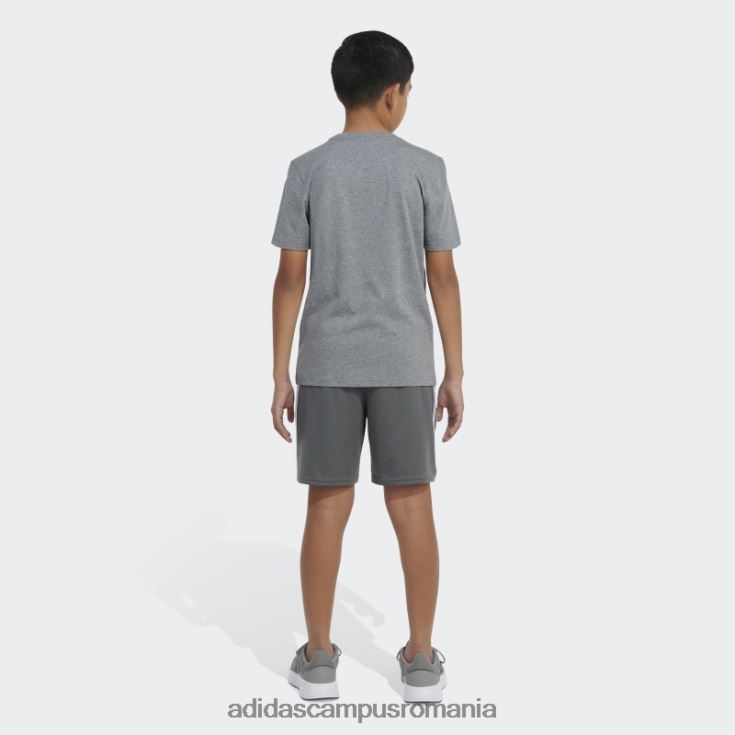 adidas campus romania insigna de patinator de culoare gri mijlociu de tricou sport copii gri mediu J266N211752