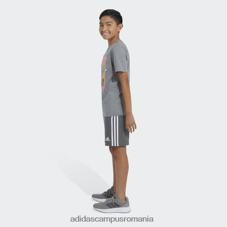 adidas campus romania insigna de patinator de culoare gri mijlociu de tricou sport copii gri mediu J266N211752