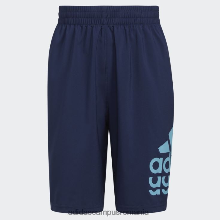 adidas campus romania insigna țesută de esențiale bleumarin a pantalonilor scurți sport adidas copii marina J266N211721