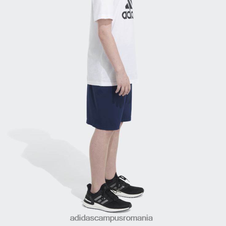 adidas campus romania insigna țesută de esențiale bleumarin a pantalonilor scurți sport adidas copii marina J266N211721