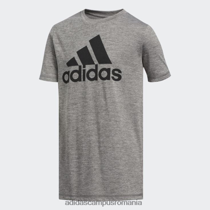 adidas campus romania insigna mélange de tricou sport gri mediu adidas copii gri mediu J266N211838