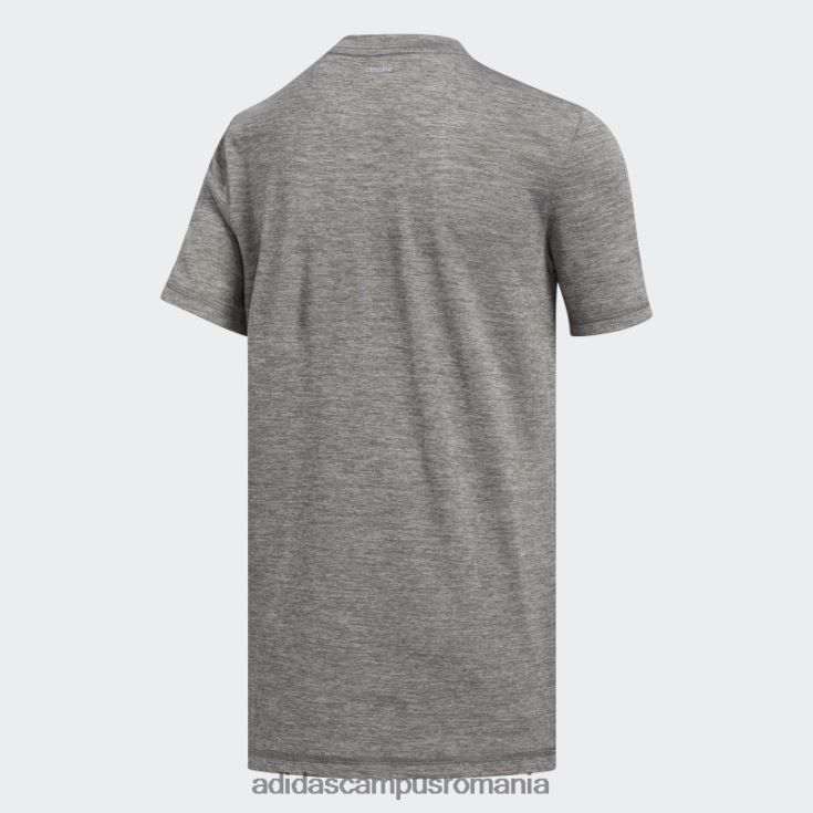 adidas campus romania insigna mélange de tricou sport gri mediu adidas copii gri mediu J266N211838