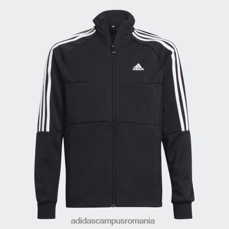 adidas campus romania jachetă neagră sereno copii alb negru J266N211645