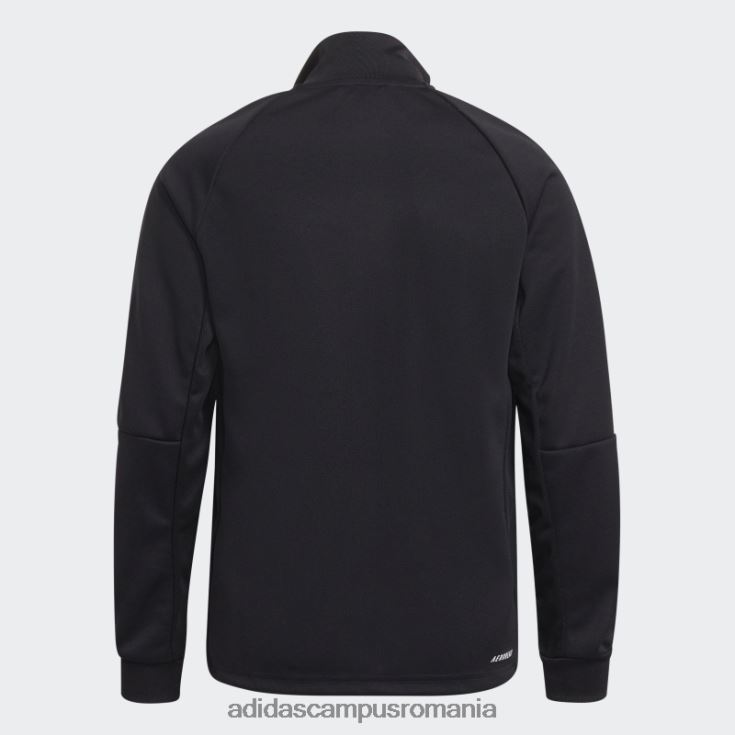 adidas campus romania jachetă neagră sereno copii alb negru J266N211645
