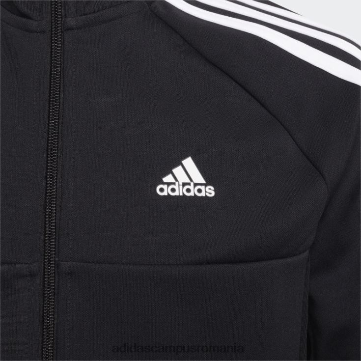 adidas campus romania jachetă neagră sereno copii alb negru J266N211645