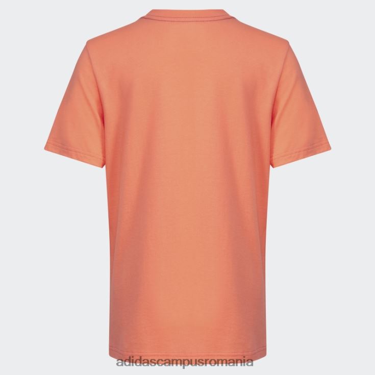 adidas campus romania tricou cu logo camo coral adidas copii coral J266N211652