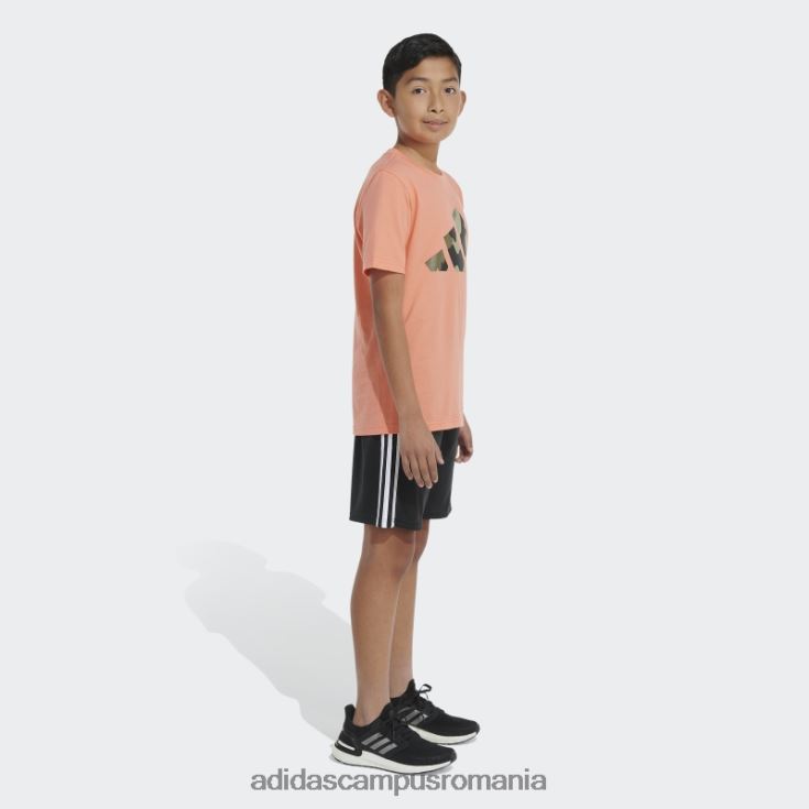adidas campus romania tricou cu logo camo coral adidas copii coral J266N211652
