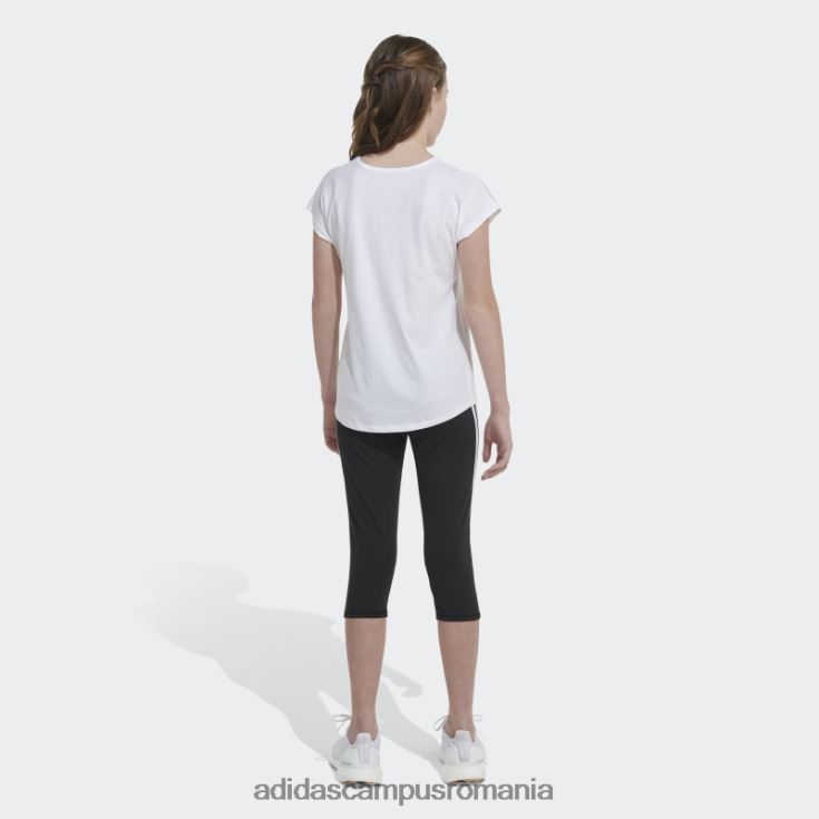 adidas campus romania tricou cu mânecă albă copii alb J266N212122