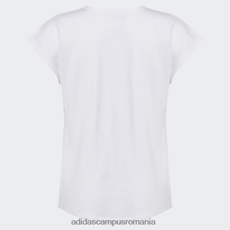adidas campus romania tricou cu mânecă albă copii alb J266N212122