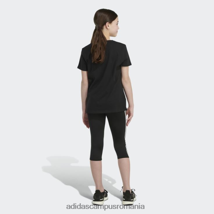 adidas campus romania tricou negru cu aerisire copii negru J266N212160