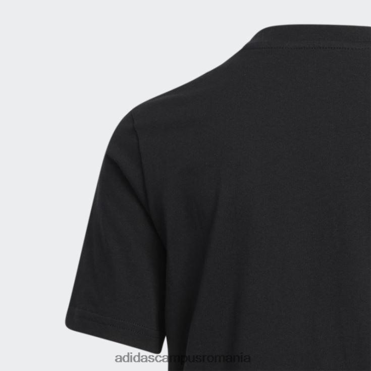 adidas campus romania tricou negru de mândrie copii negru J266N212019