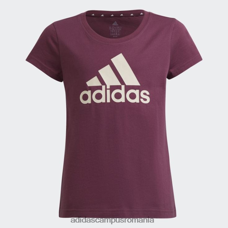 adidas campus romania Essential tee crimson fashion copii crimson/blush J266N23816