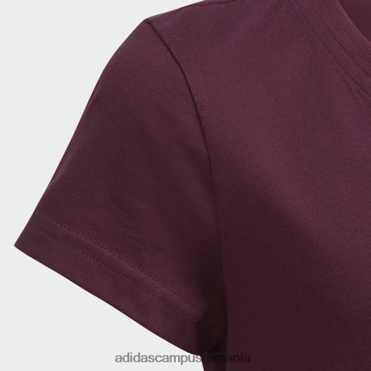 adidas campus romania Essential tee crimson fashion copii crimson/blush J266N23816