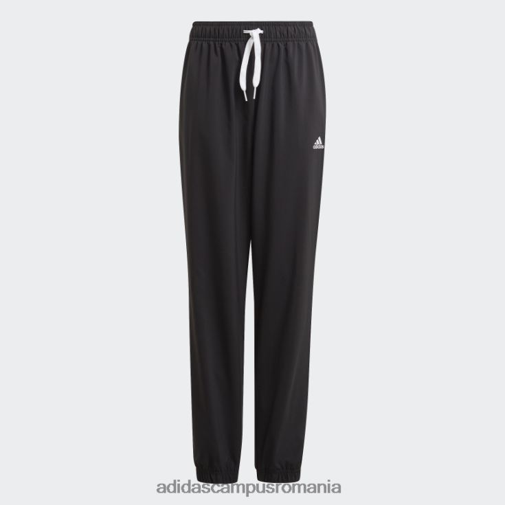 adidas campus romania black essentials pantaloni stanford fashion copii alb negru J266N23420