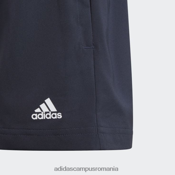 adidas campus romania essentials pantaloni scurți chelsea hot ink copii cerneală/alb J266N23812
