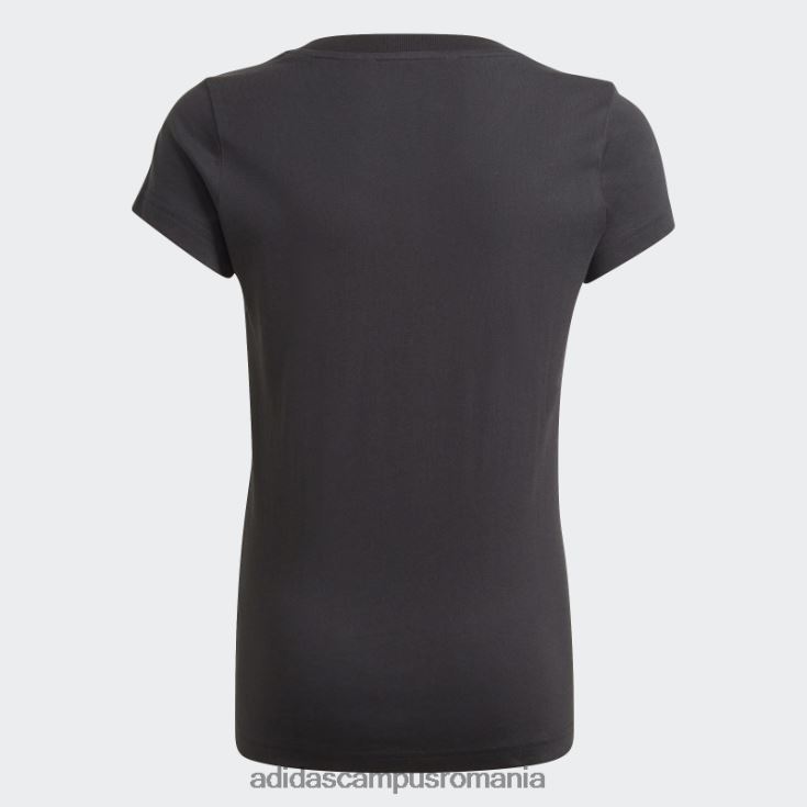adidas campus romania essentials tee negru fashion copii alb negru J266N23477