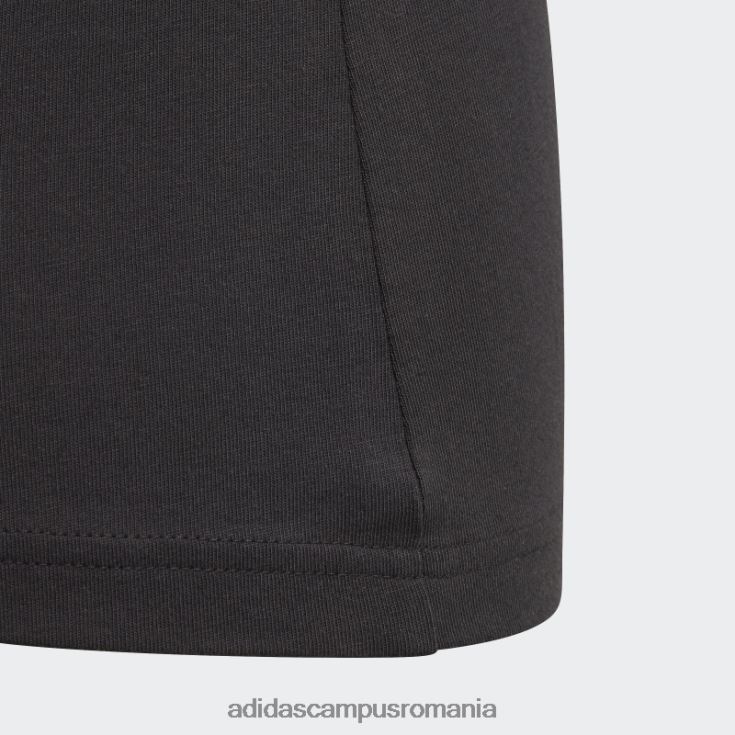 adidas campus romania essentials tee negru fashion copii alb negru J266N23477