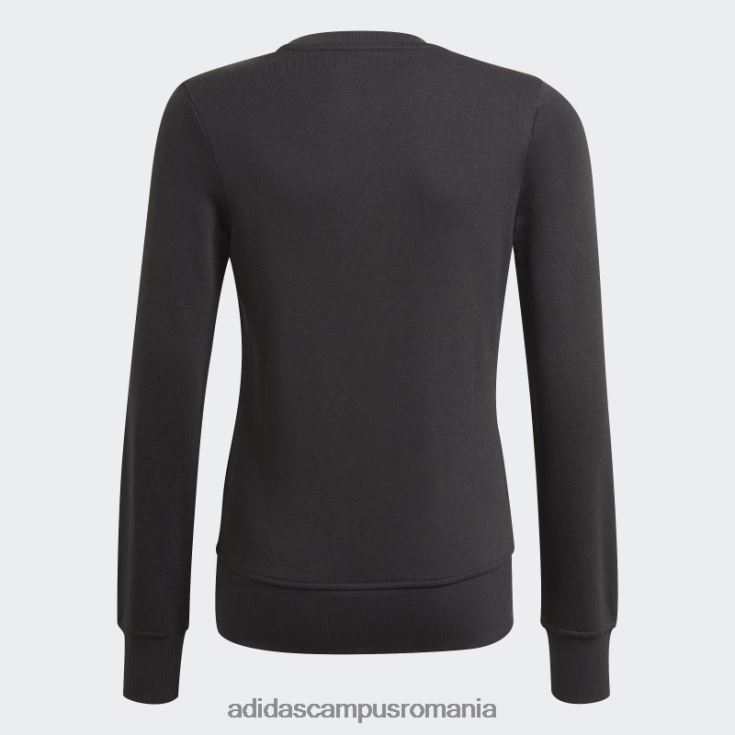 adidas campus romania hanorac esentiale alb moda copii alb negru J266N23483
