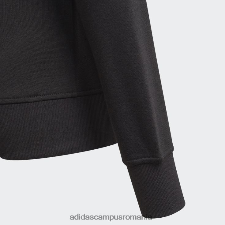 adidas campus romania hanorac esentiale alb moda copii alb negru J266N23483