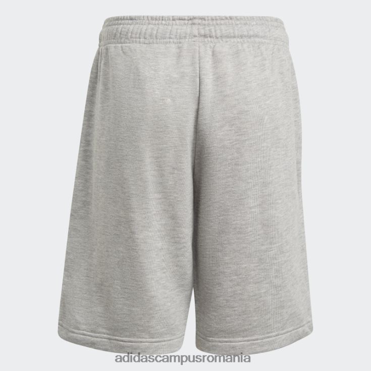 adidas campus romania pantaloni scurți gri mediu essentials fierbinți copii gri mediu/negru J266N23427