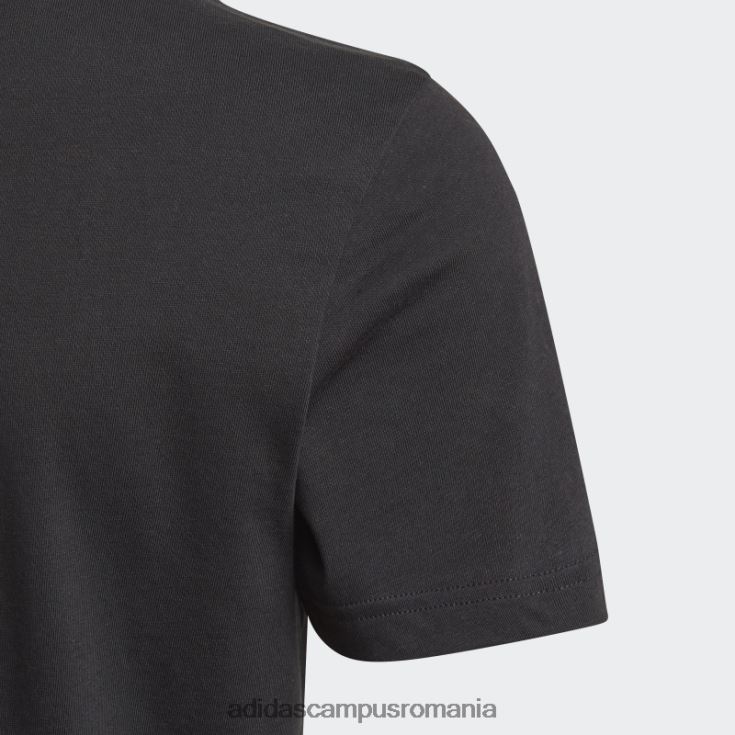 adidas campus romania tricou negru essentials copii alb negru J266N23802
