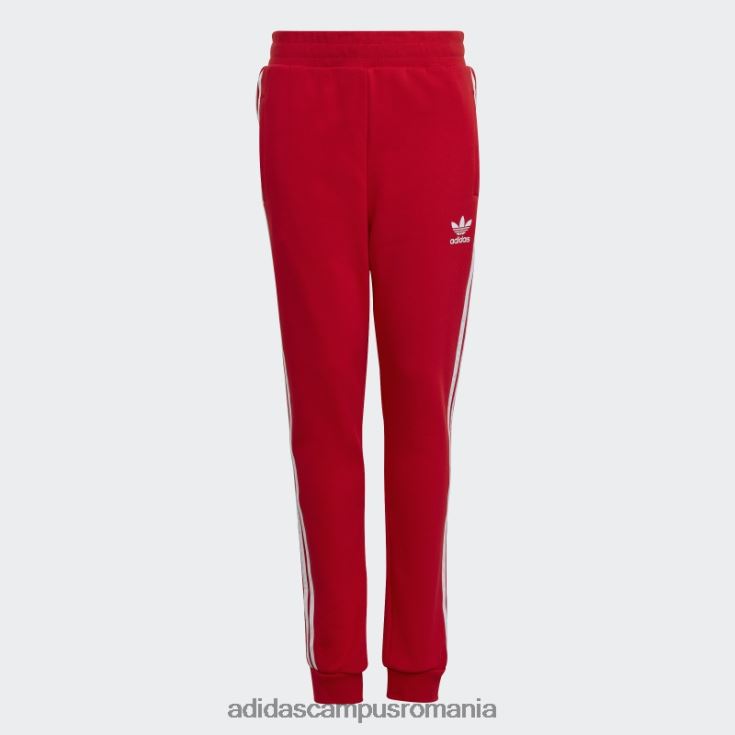 adidas campus romania Pantaloni 3 dungi stacojiu copii stacojiu J266N211672