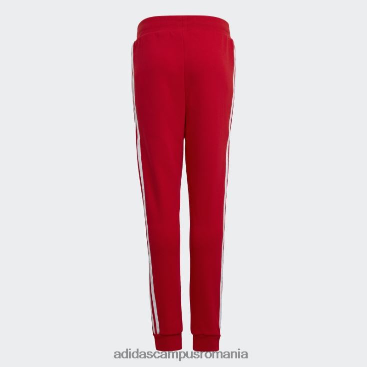 adidas campus romania Pantaloni 3 dungi stacojiu copii stacojiu J266N211672