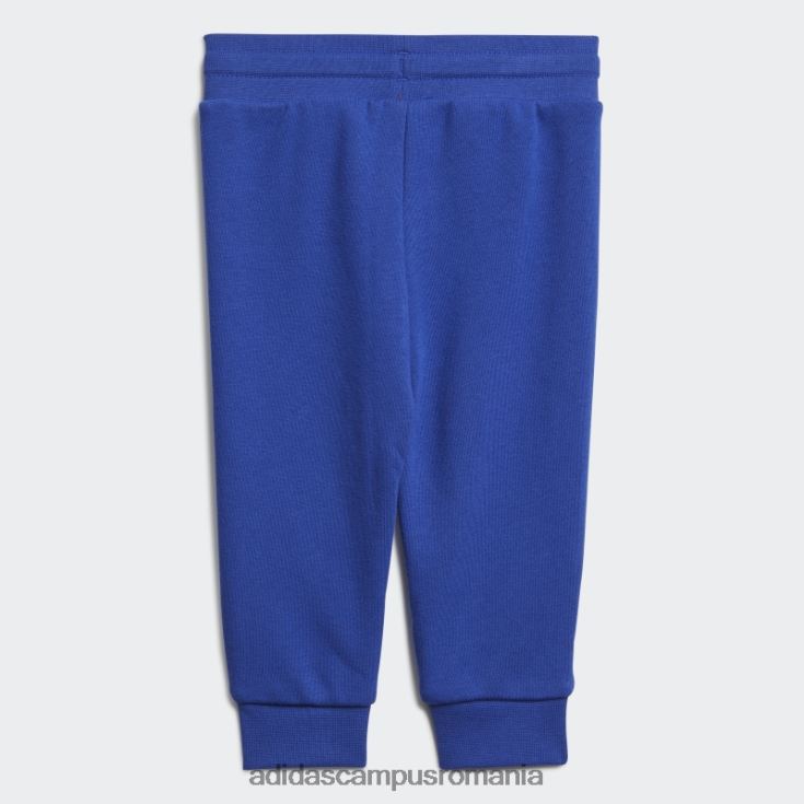 adidas campus romania Set de hanorace adicolor cu fermoar, albastru îndrăzneț copii albastru îndrăzneț J266N219034