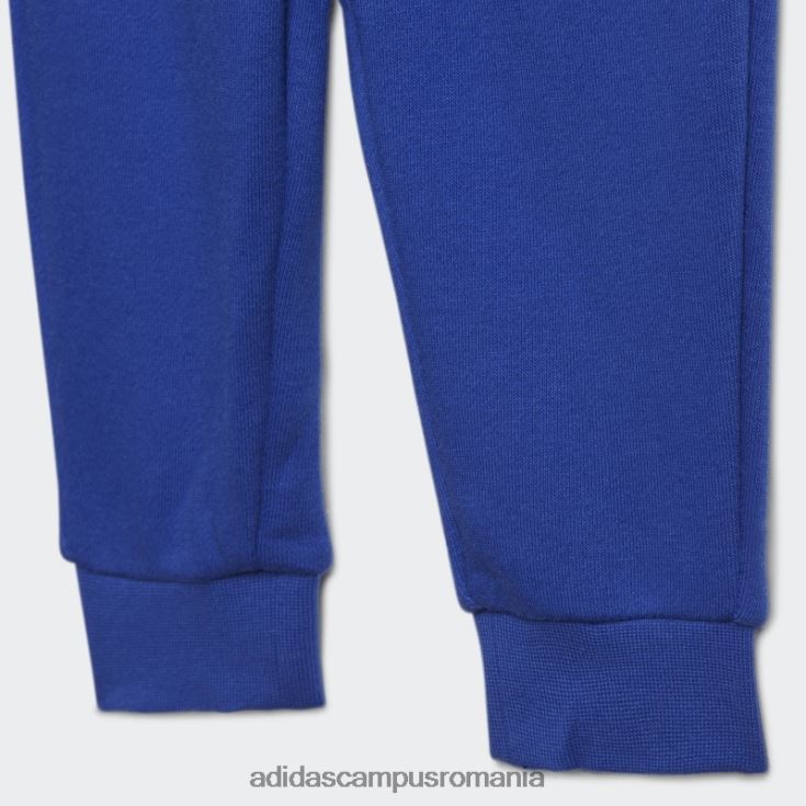 adidas campus romania Set de hanorace adicolor cu fermoar, albastru îndrăzneț copii albastru îndrăzneț J266N219034