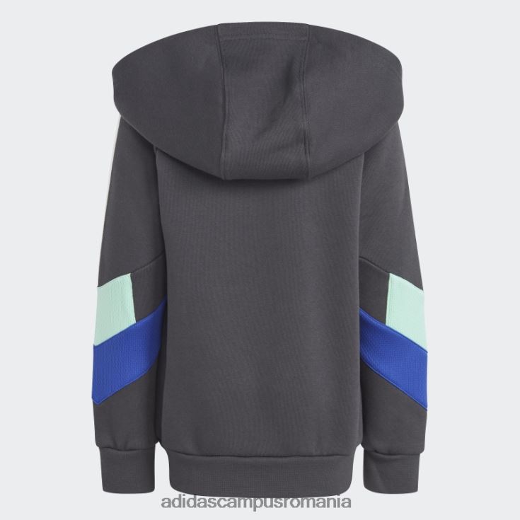 adidas campus romania Set de hanorace carbon rekive cu fermoar complet fierbinte copii carbon J266N211703
