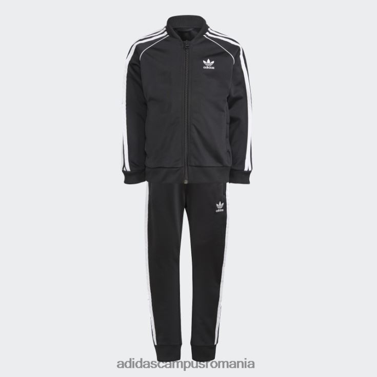 adidas campus romania Trening adicolor sst alb copii alb negru J266N23438