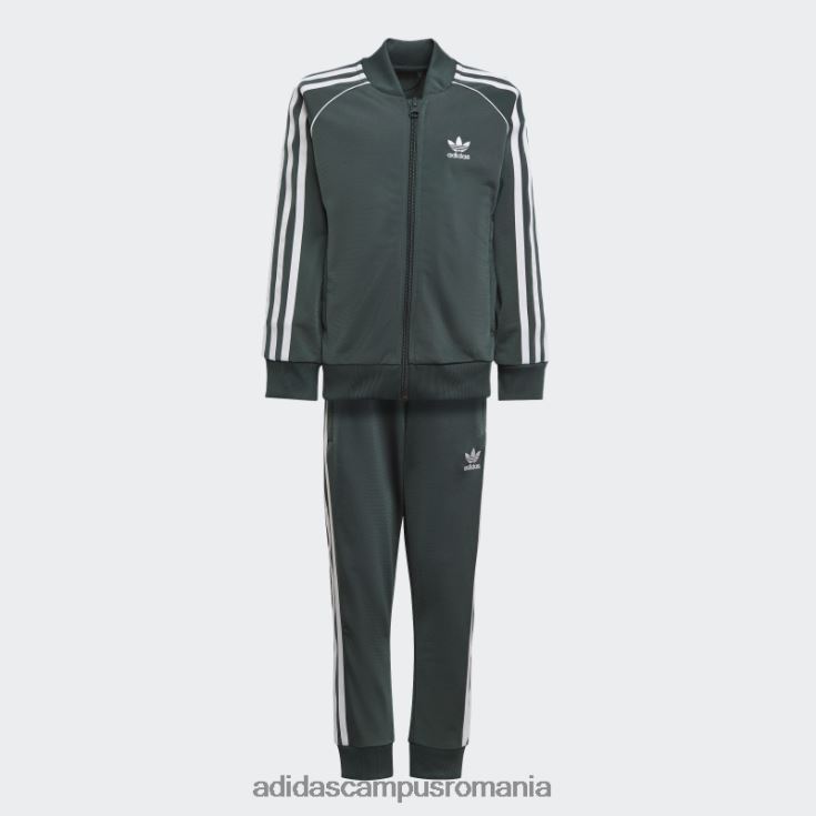 adidas campus romania Trening adicolor sst verde mineral copii verde mineral J266N211899