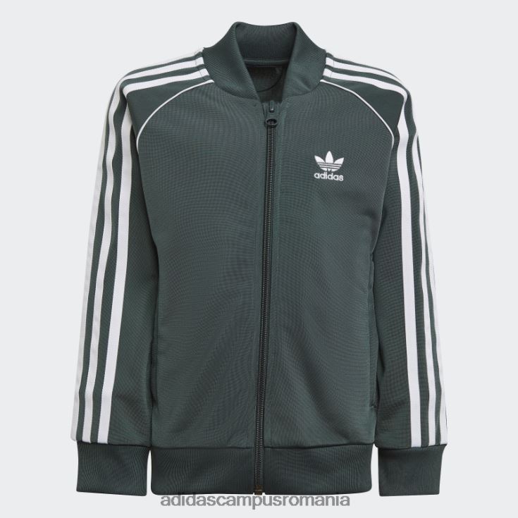 adidas campus romania Trening adicolor sst verde mineral copii verde mineral J266N211899