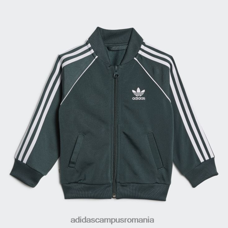 adidas campus romania Trening adicolor sst verde mineral copii verde mineral J266N211924