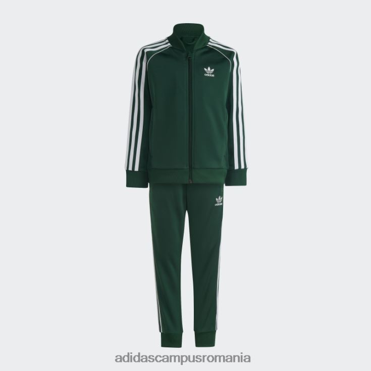 adidas campus romania Trening adicolor sst verde închis copii verde inchis J266N23383