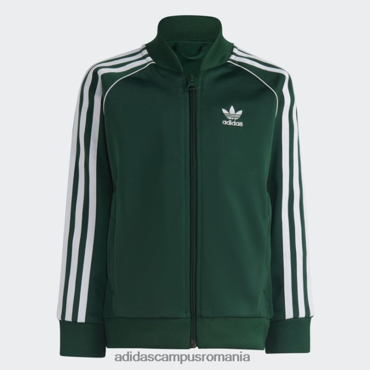 adidas campus romania Trening adicolor sst verde închis copii verde inchis J266N23383