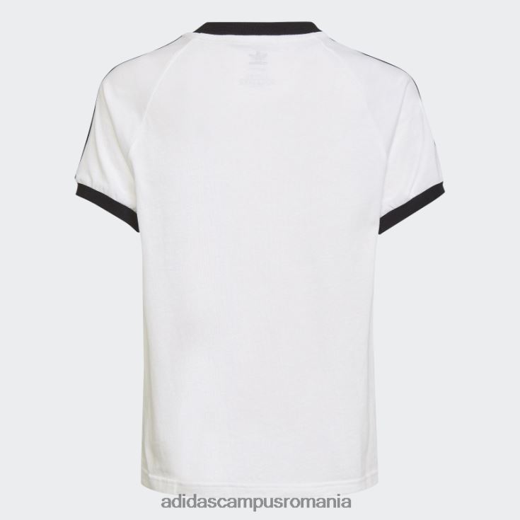 adidas campus romania Tricou adicolor cu 3 dungi alb copii alb J266N211929