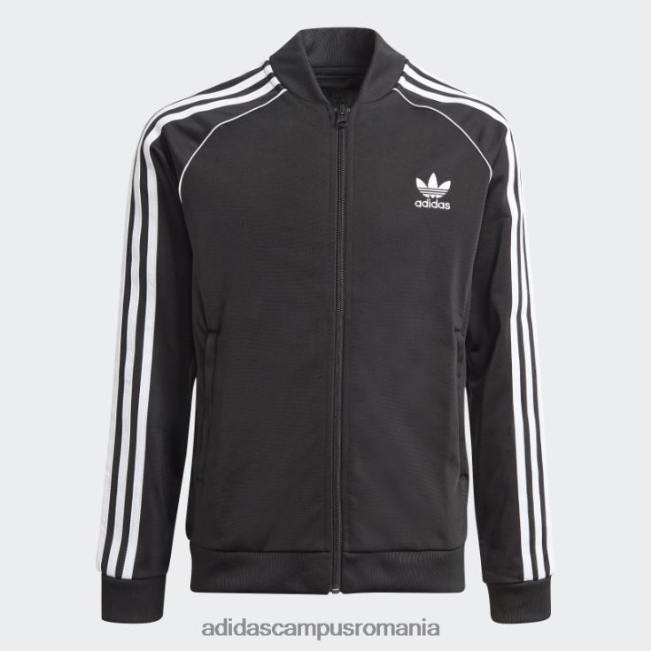 adidas campus romania adicolor sst track top negru adidas copii alb negru J266N218276