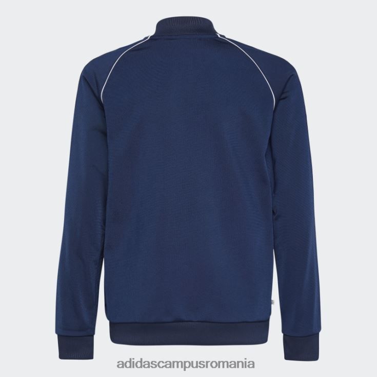 adidas campus romania adicolor sst track top night indigo copii indigo de noapte J266N218344